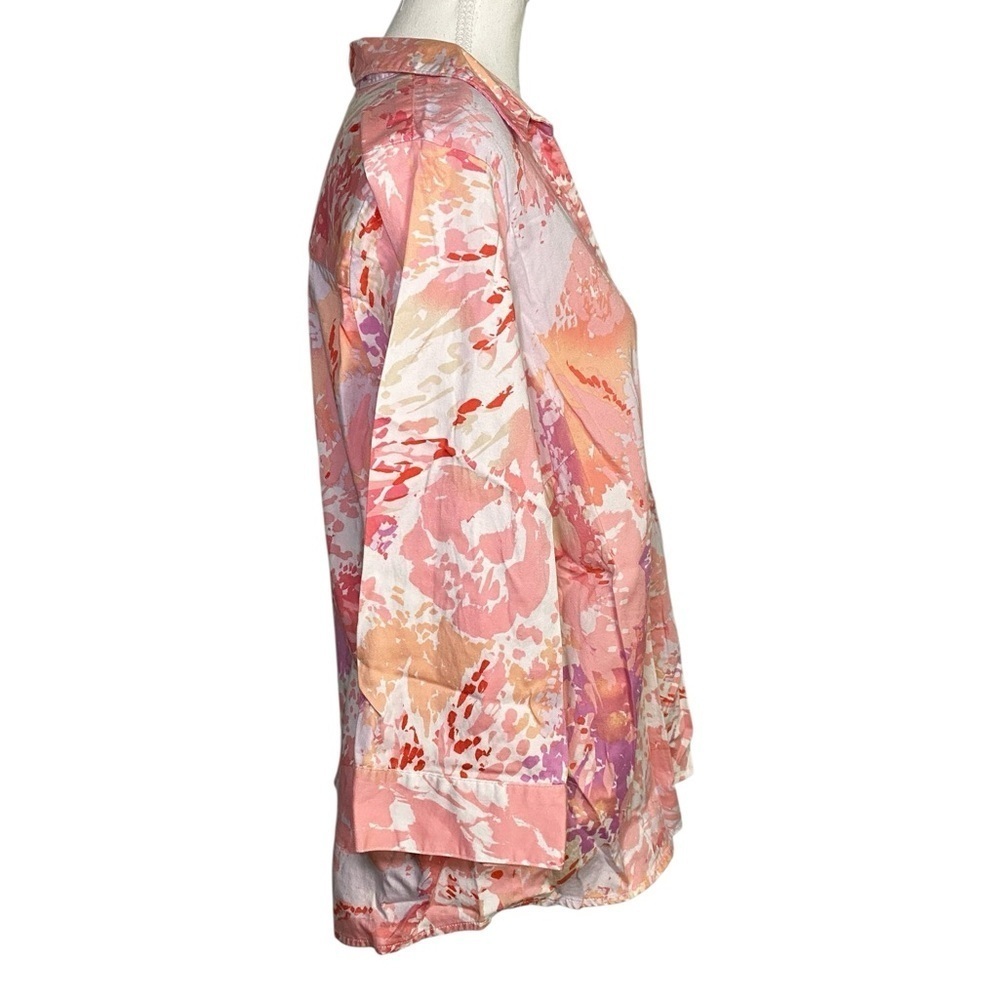 212 Paint Splatter Button Down Shirt - Picture 3 of 13